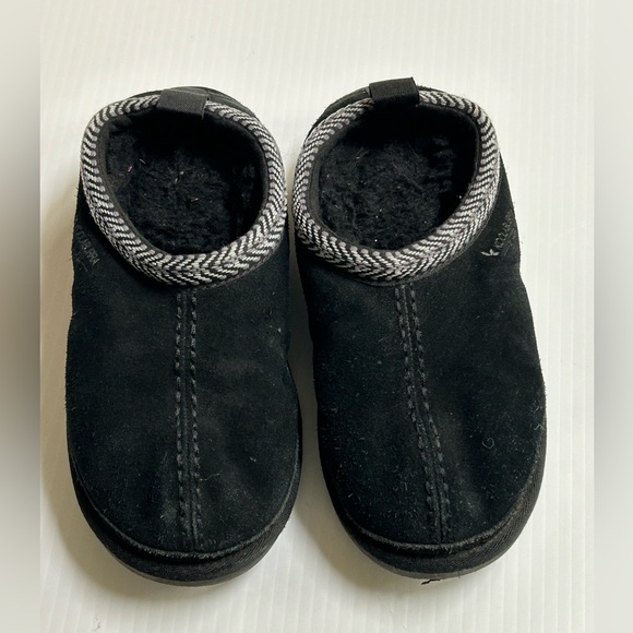 Koolaburra by UGG BURREE SLIP-ONS KIDS' SIZE 2 Black #1159670K - Picture 3 of 6